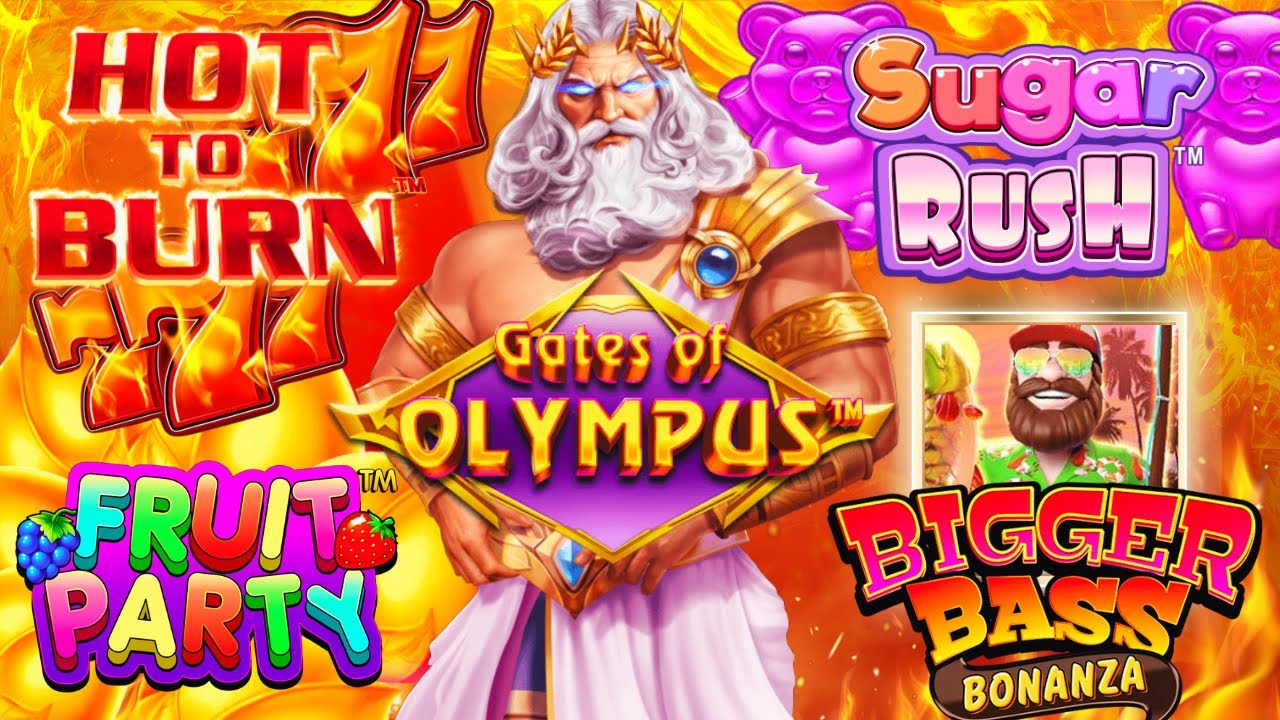 Session with a Variety! Sugar Rush, Hot to Burn, Gates of Olympus and More!