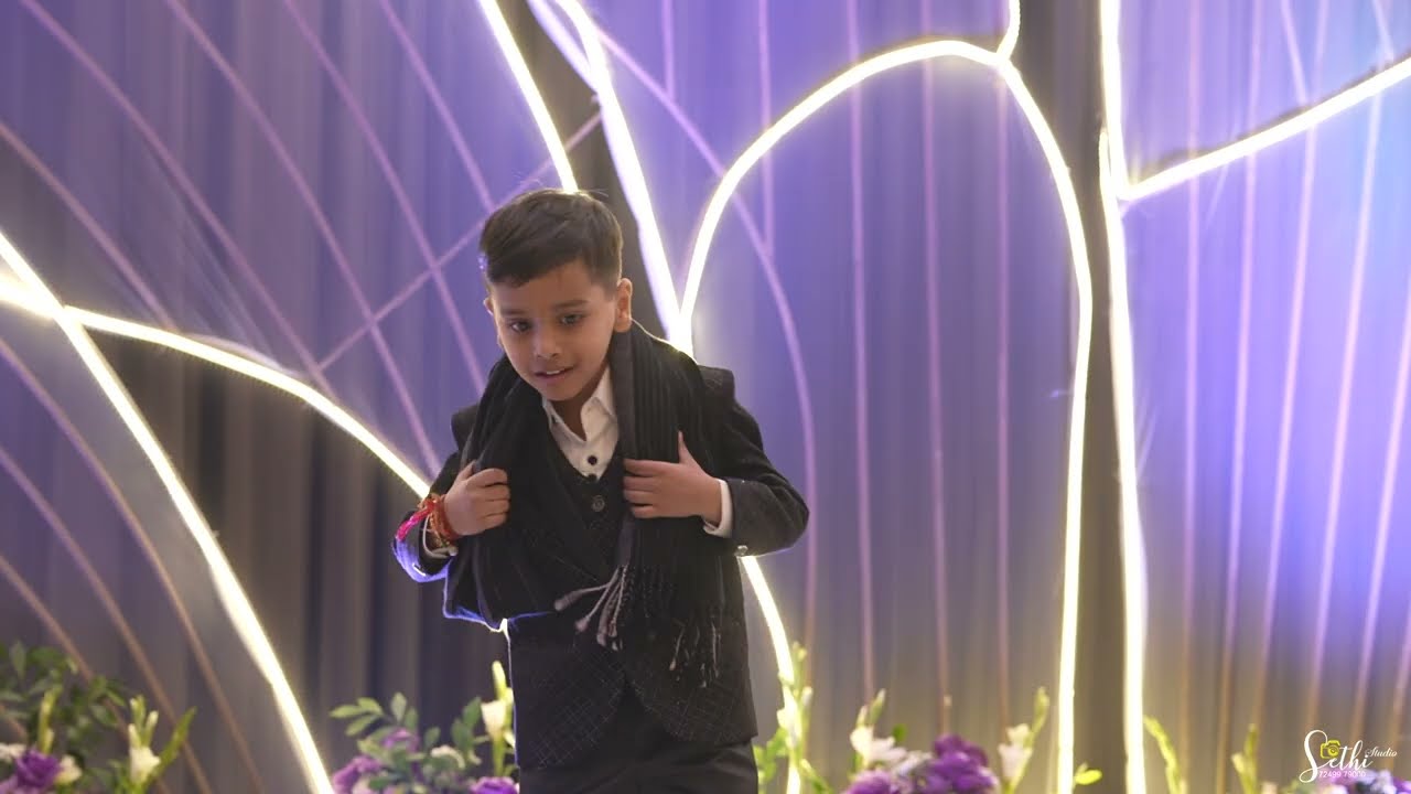 Mini Superstar Solo Performance | Tushar Weds Chetna |