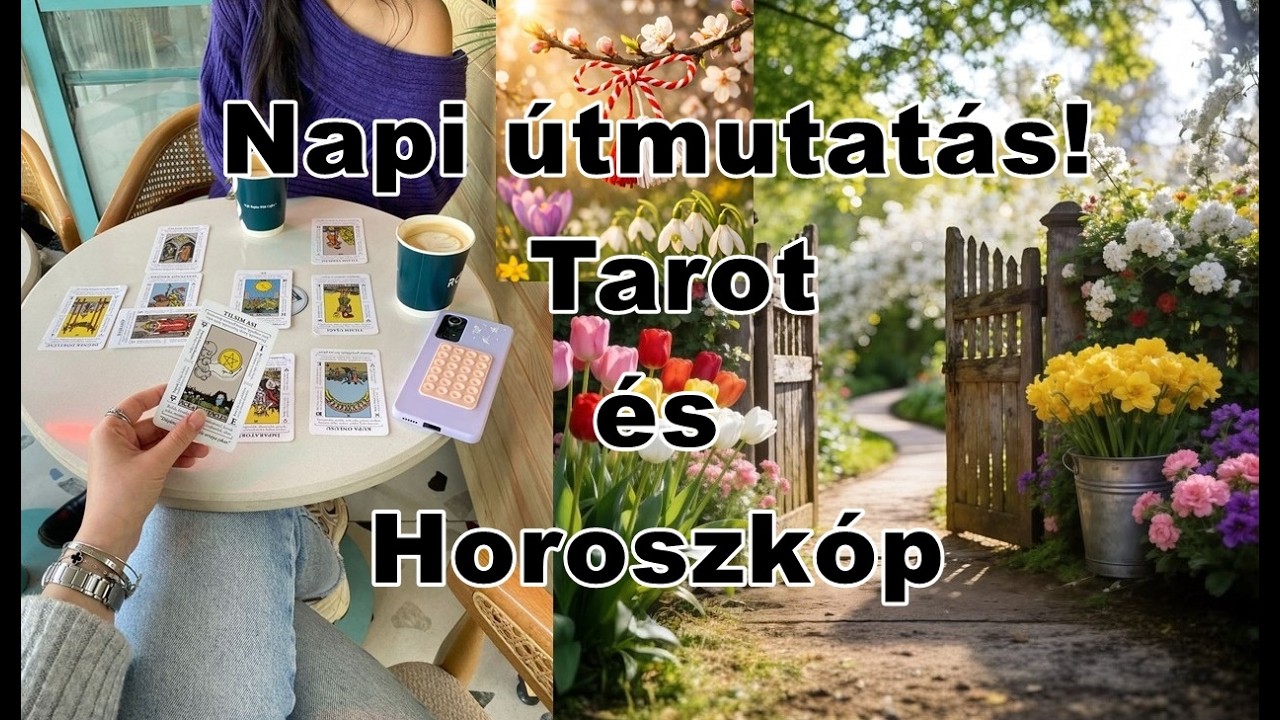 Napi útmutatás! Mit gondol, mit érez és mit fog tenni? +munka és pénzügyek