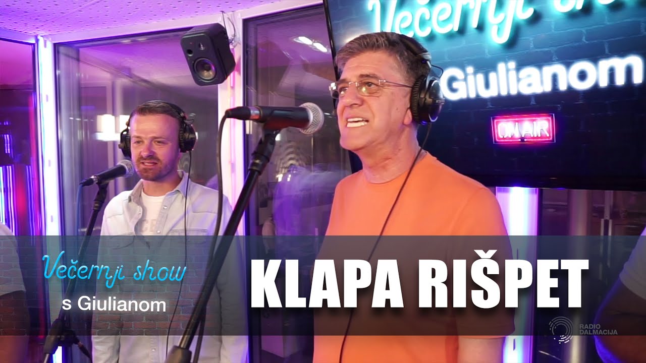 Klapa Rišpet - Cukar [Večernji show s Giulianom]