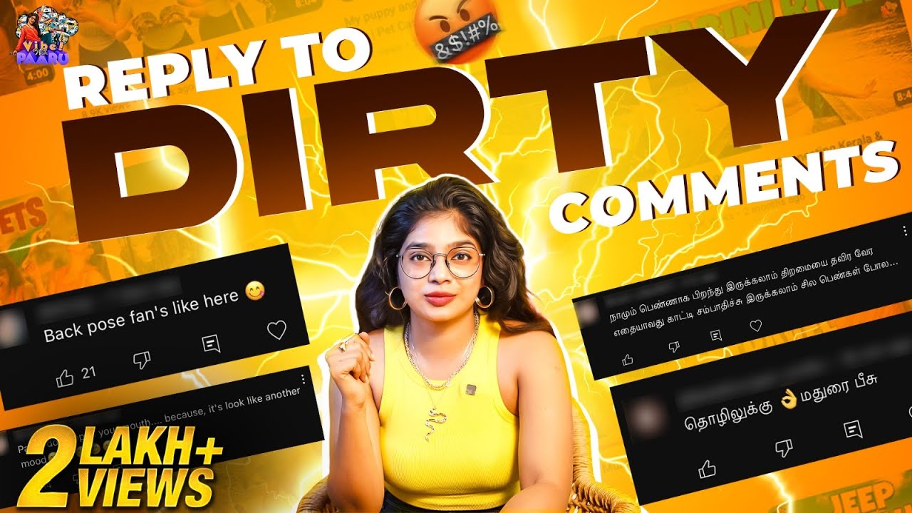 Replying to Dirty Comments&nbsp;😡