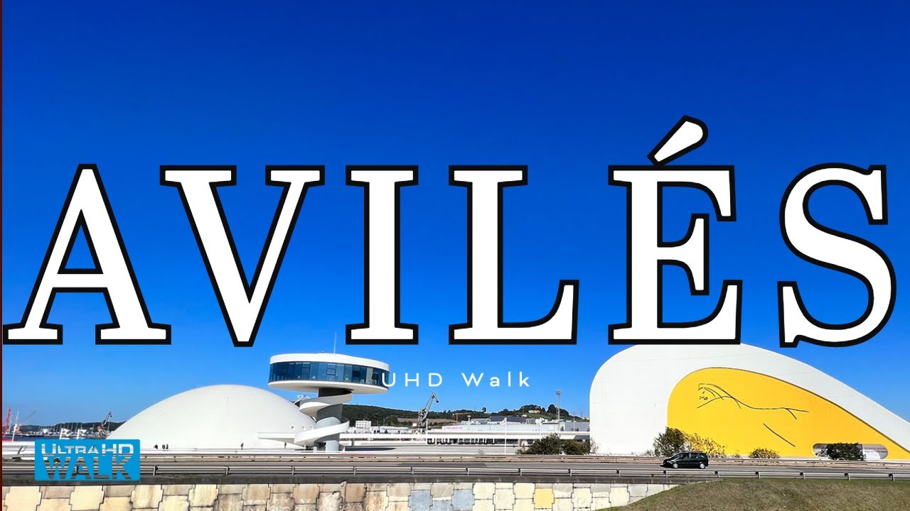 Avilés City Walk in 4K UHD