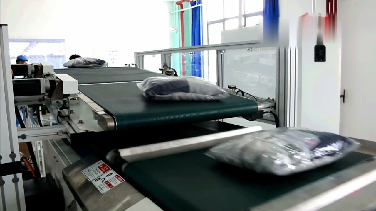 The high-speed automatic sorting system has brought huge benefits to clothing production