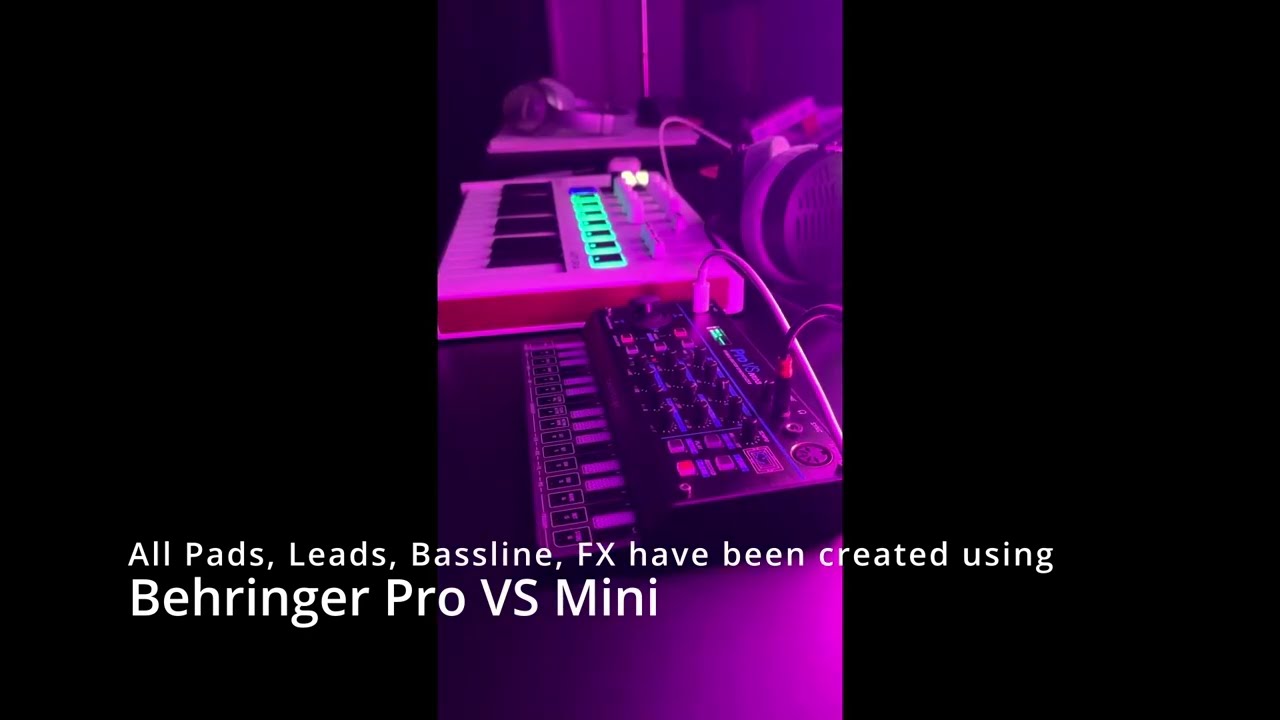 House Song created with Behringer Pro VS Mini