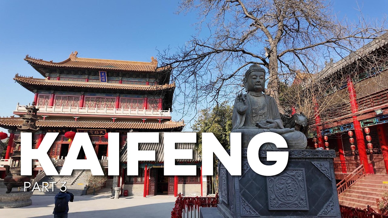 Кайфын, Хэнань | Зимнее путешествие #china #travel #recommended #buddha