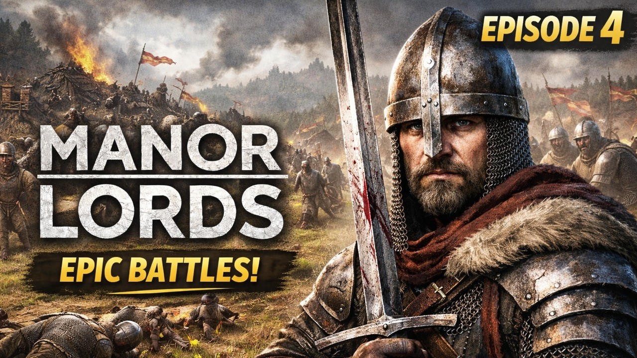 🏰 Manor Lords | Conquered a New Region, Blocked the Enemy & Preparing Our 2nd Village! ep.4
