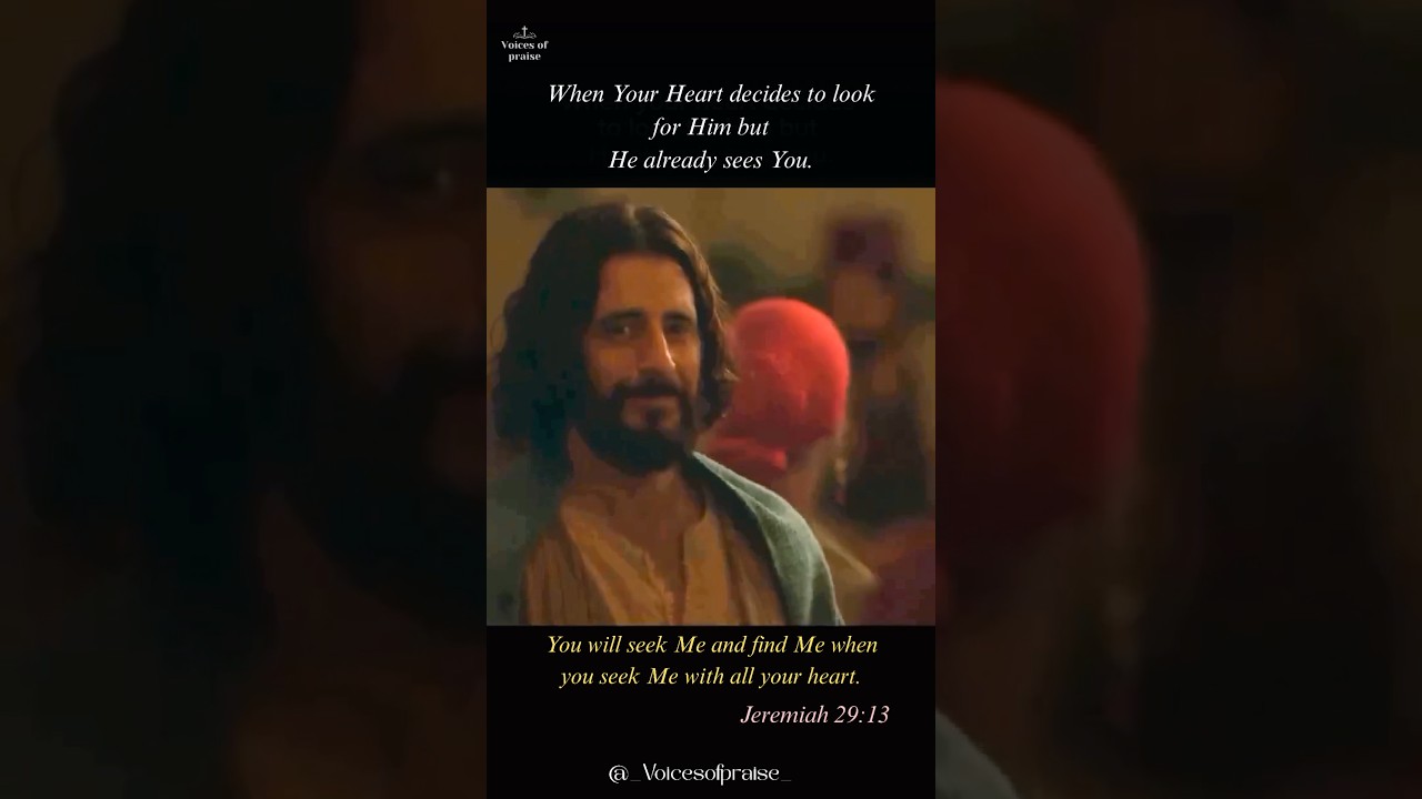 When we begin to seek God, we realize He has been watching over us all along! #seekgod #godseesyou