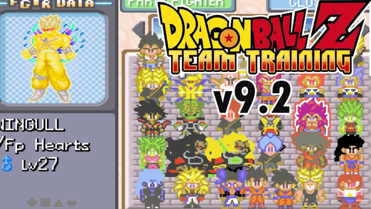 DRAGON BALL Z TEAM TRAING V9.2 🔥(TODOS LOS PERSONAJES  )