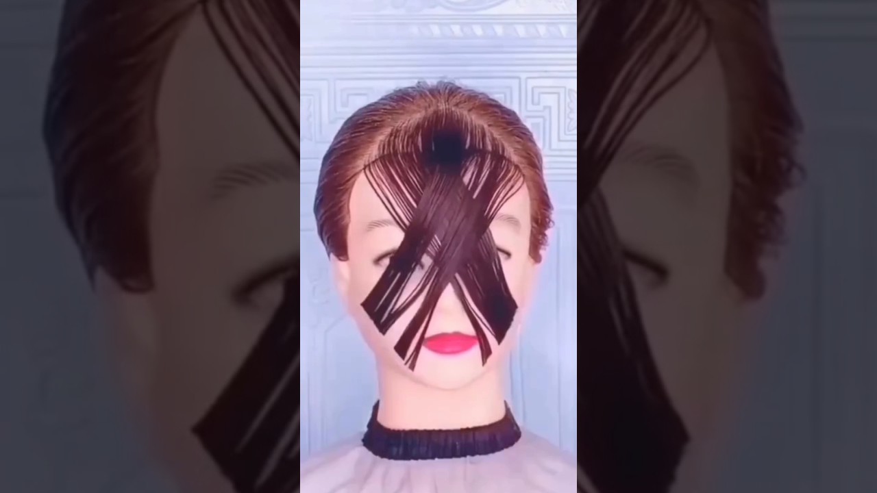 c&oacute;mo cortar flequillo mariposa/ t&eacute;cnicas de corte de pelo/tutorial peluquer&iacute;a /ya puedes donar$