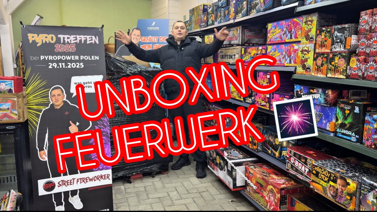 UNBOXING FEUERWERK 🎆 78 TAGE BIS SILVESTER 🪅🥳