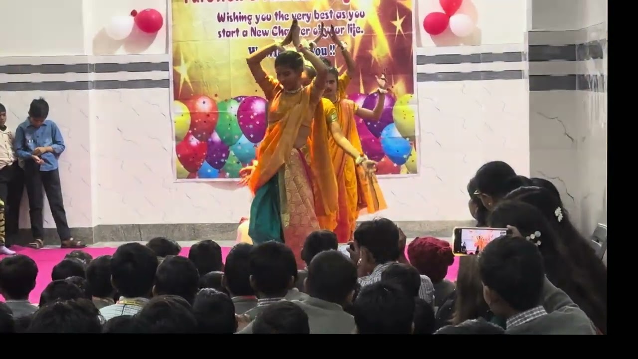 Farewell 2026 Sankat Mochan school Agra (Saraswati Vandana)