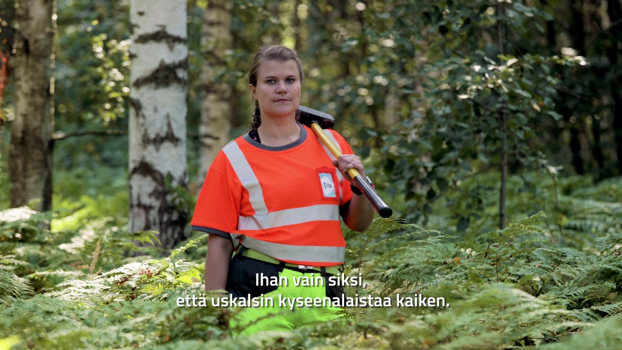 Kyllästyttääkö sisätyö? Kouluttaudu maanmittausalalle.