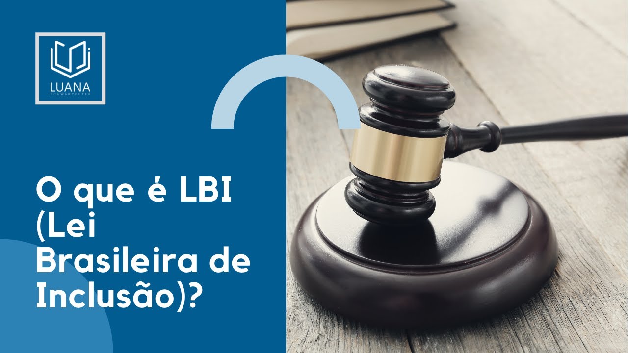 O QUE É LBI (LEI BRASILEIRA DE INCLUSÃO)? | Luana Schwarcfuter
