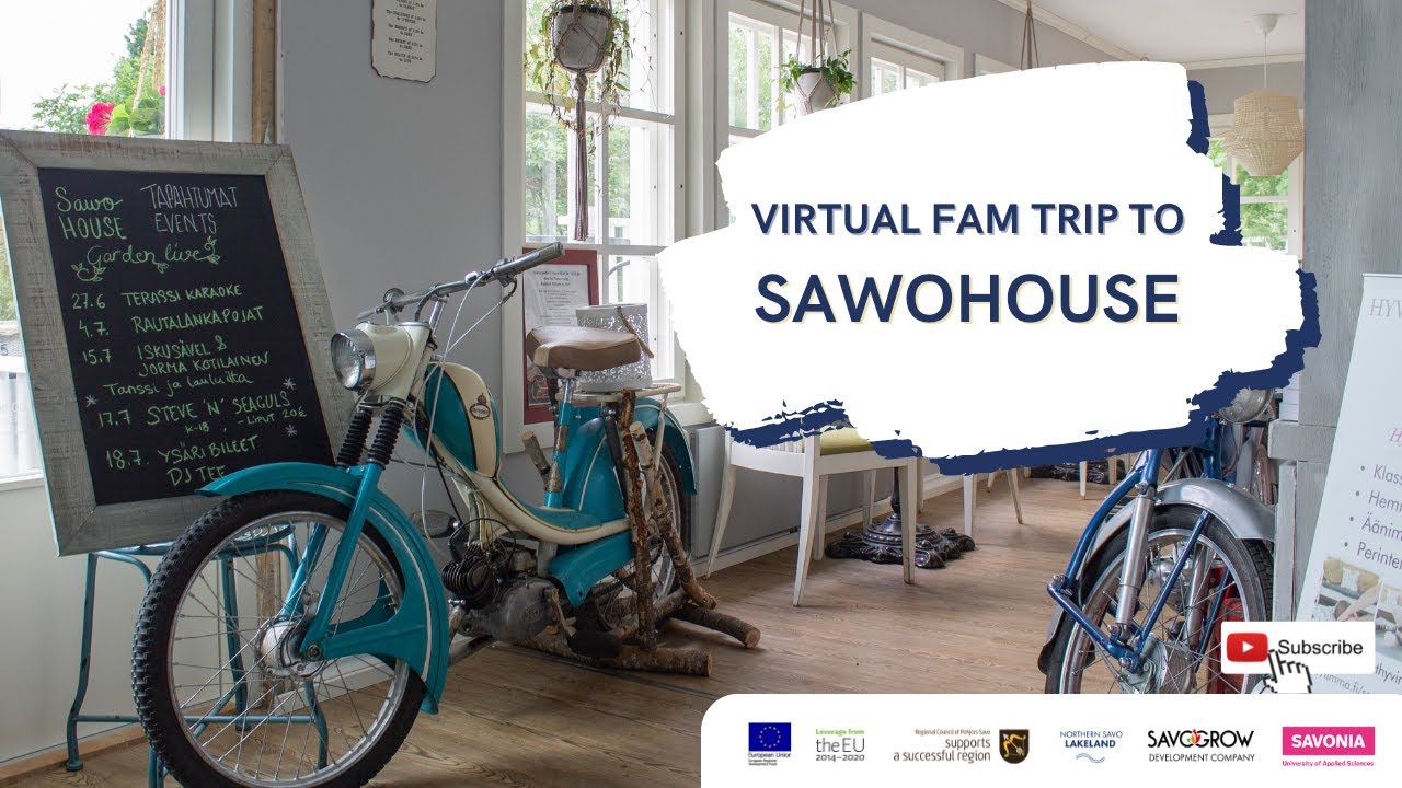 Virtual Fam Trip to Northern Savo Lakeland: Boutique Hotel Sawohouse