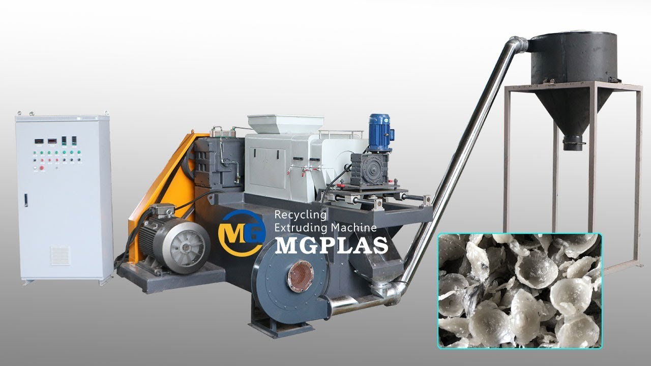 PP PE plastic film squeezer granulator machine for dewatering 95% moisture