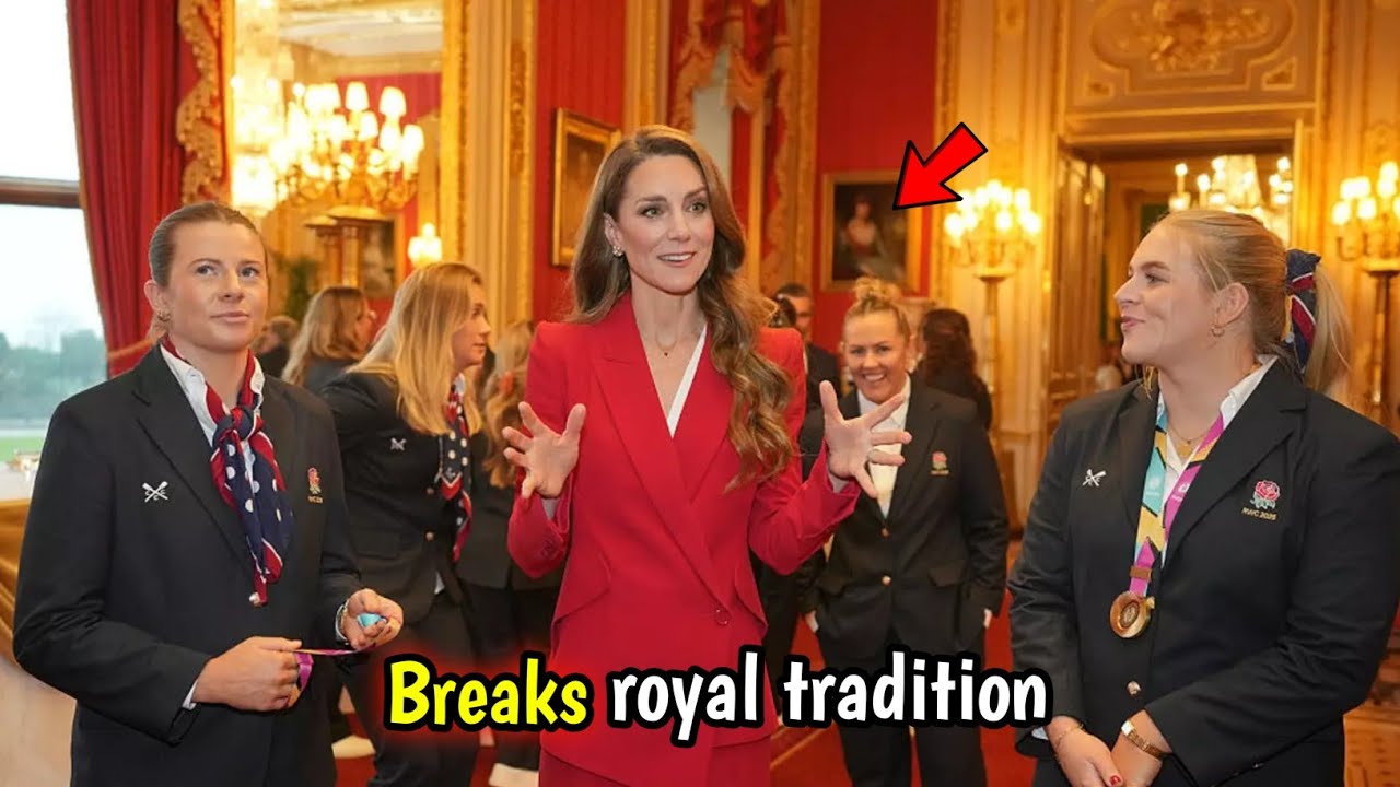 Kate Middleton Breaks Royal Tradition by Driving Herself to England Rugby Reception