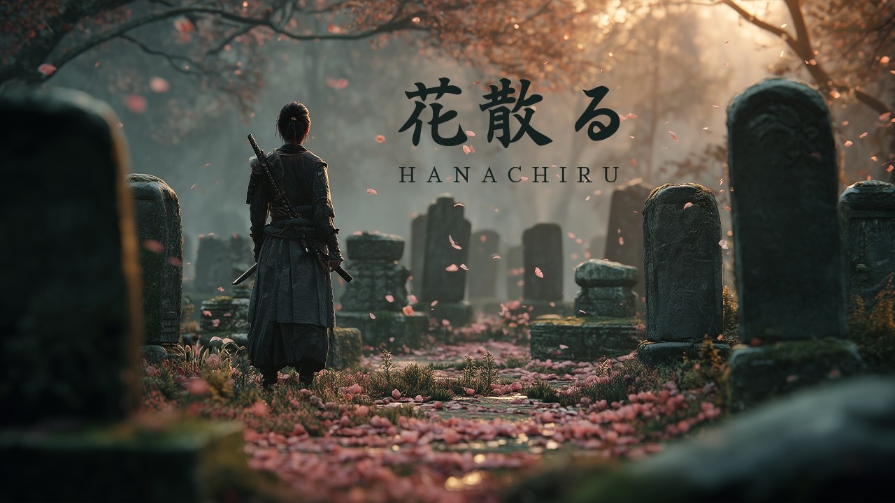 HANACHIRU（花散る）— Japanese Zen Music Where Falling Blossoms Drift Through Silent Remembrance