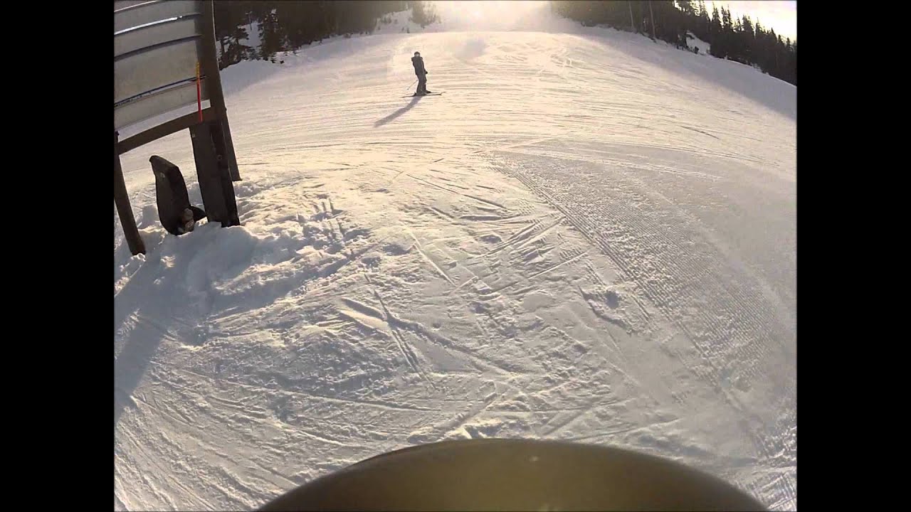 My Fisrt Run on My new skis