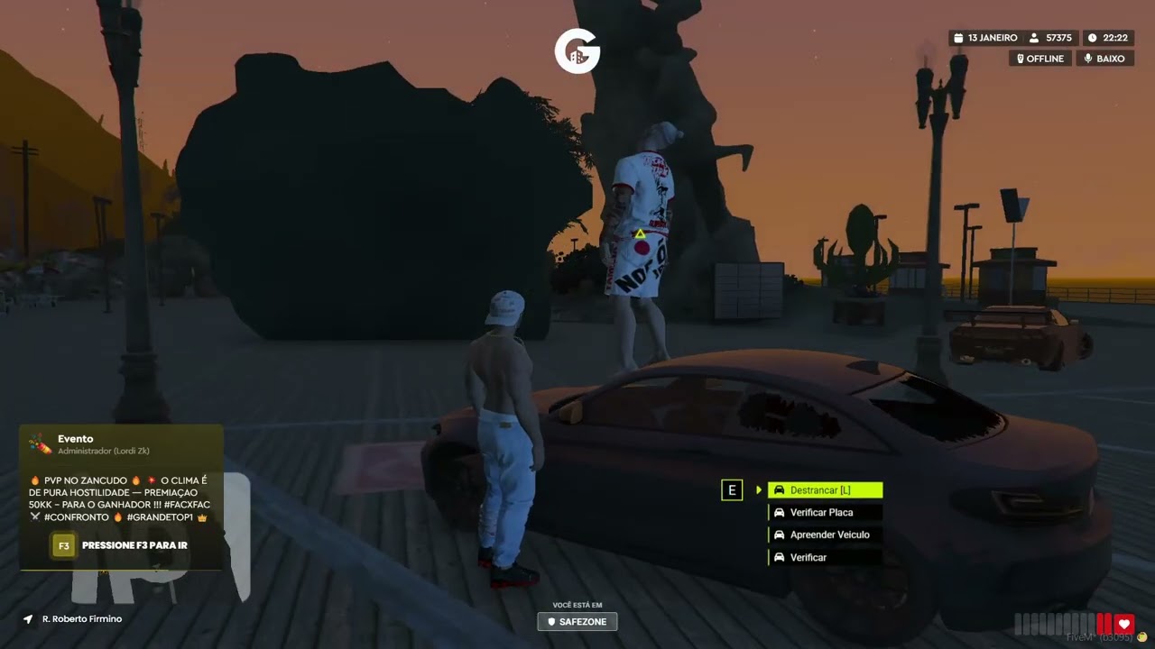 FiveM CIDADE GRANDE, tudo errado nesse rp sksk