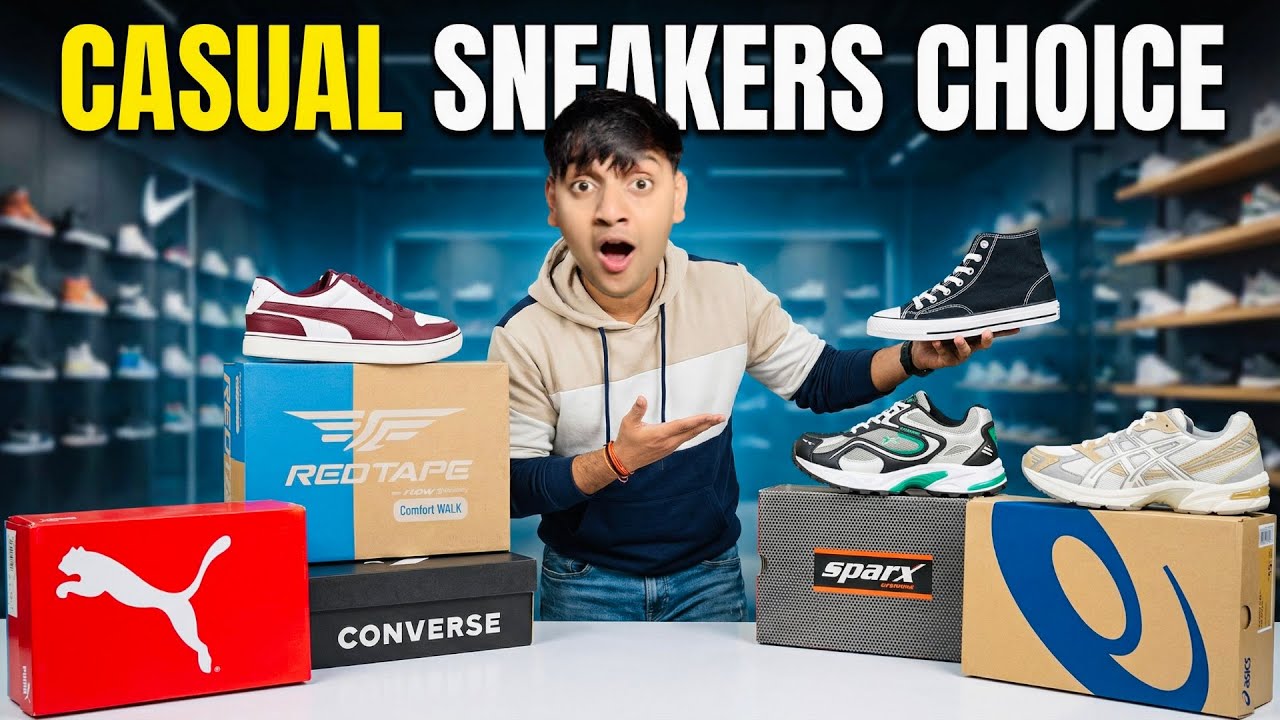 6 BEST Budget Sneakers in India (₹800 - ₹3000) 👟 Puma, Red Tape, ASICS & More!