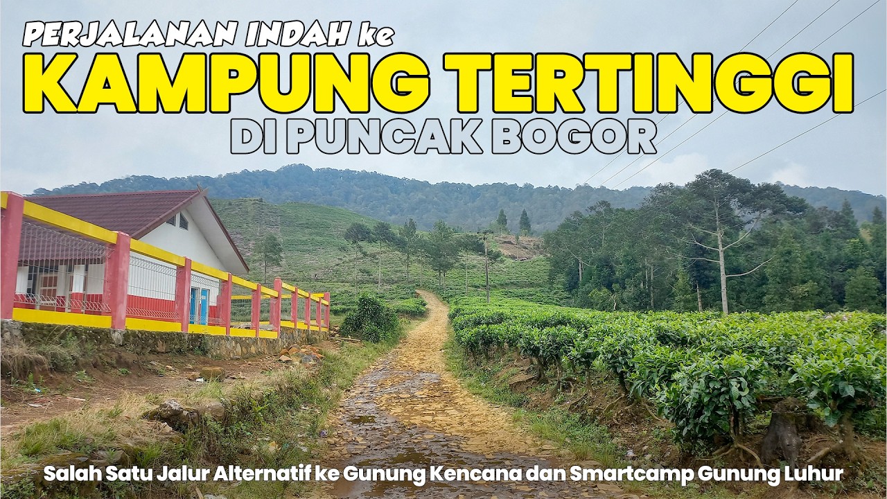 MOTORAN ke KAMPUNG TERTINGGI PUNCAK BOGOR | PERJALANAN DEPOK - KAMPUNG CIKONENG Ep.1