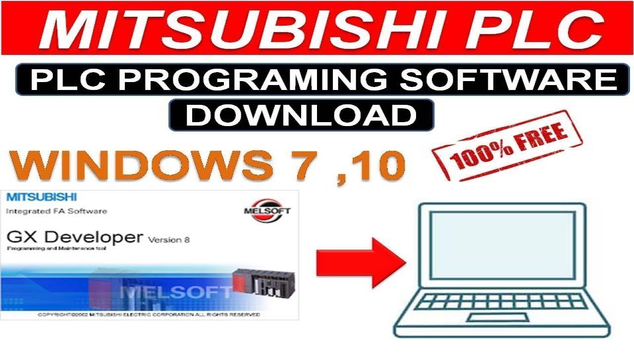 How to Installed Mitsubishi fx PLC programming software free download and install #download #install