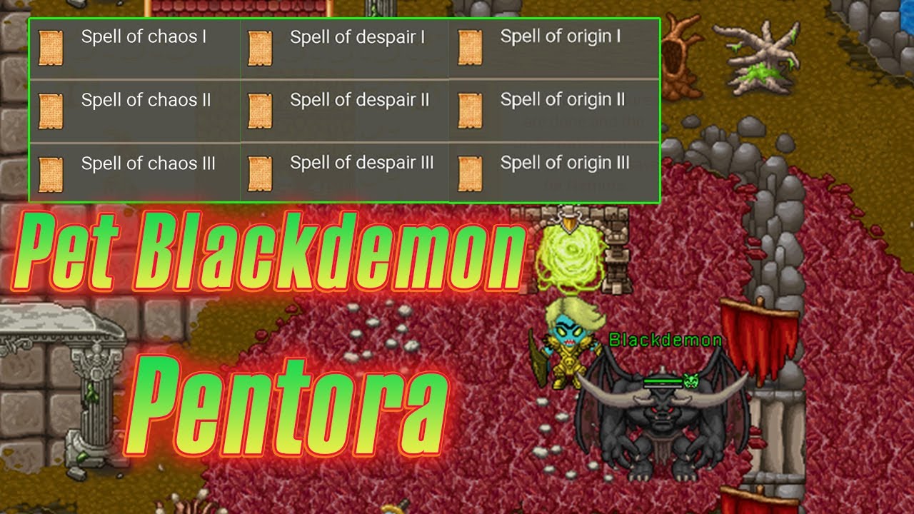 TibiaMe Pet Blackdemon