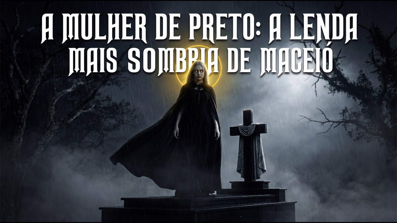 A Mulher de Preto A Lenda Mais Sombria de Maceió