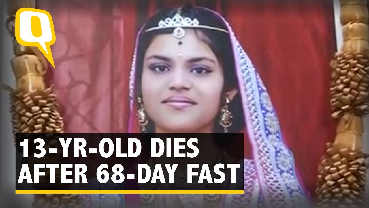 The Quint: 13-Year-Old Girl Dies After 68-Day Jain Fast Ritual in Hyderabad