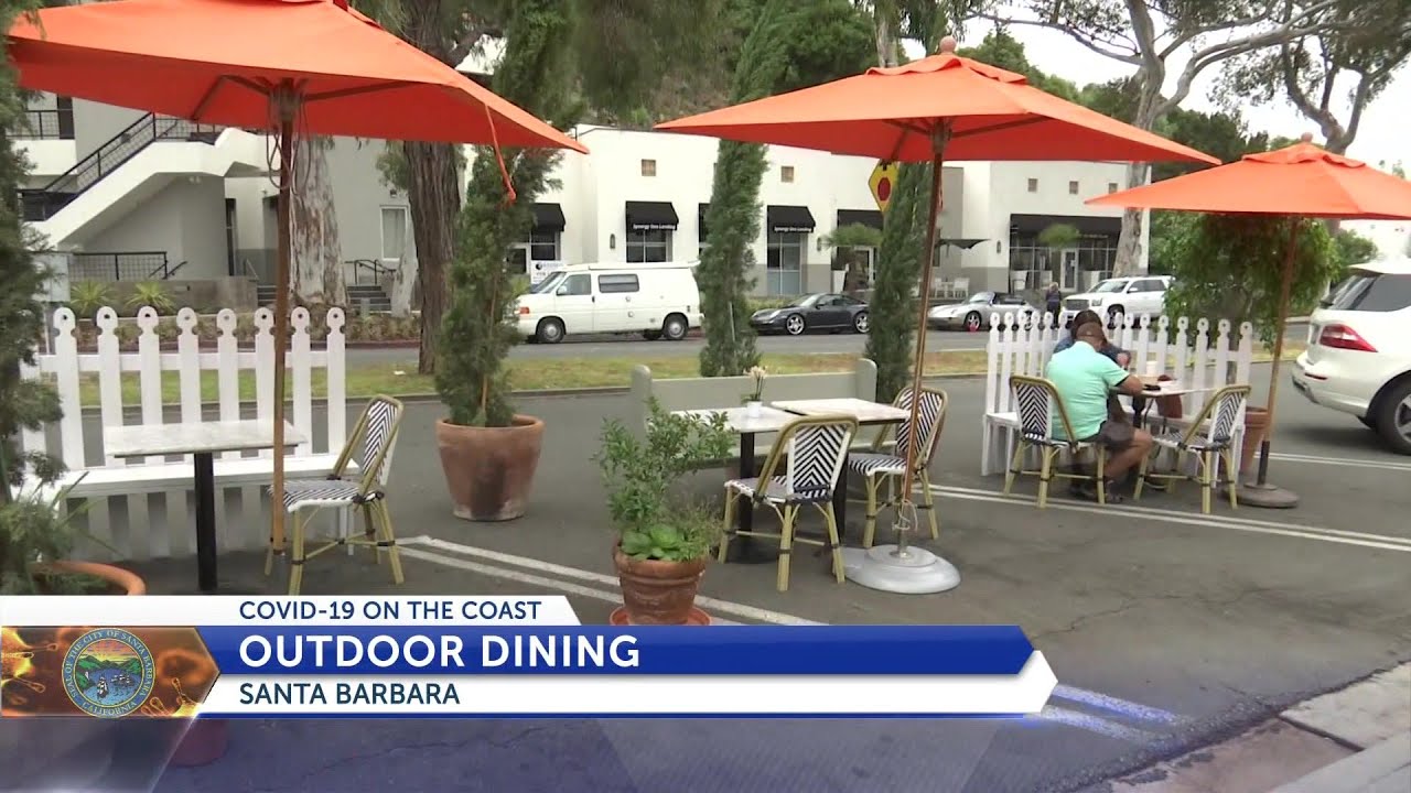 Restaurants trying out parklet dining on Santa Barbara streets