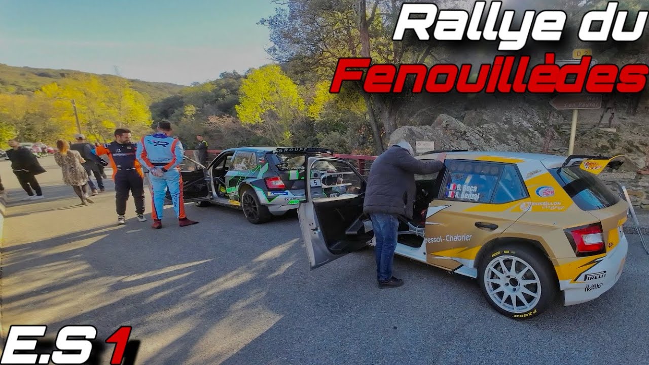 RALLYE DU FENOUILLÈDES 2023 - E.S 1 : CHATEAU DE CALADROY - CARAMANY (FAIL - CRASH - SHOW)