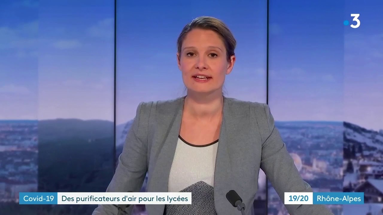 Reportage purificateur d'air - France 3 Rhône Alpes