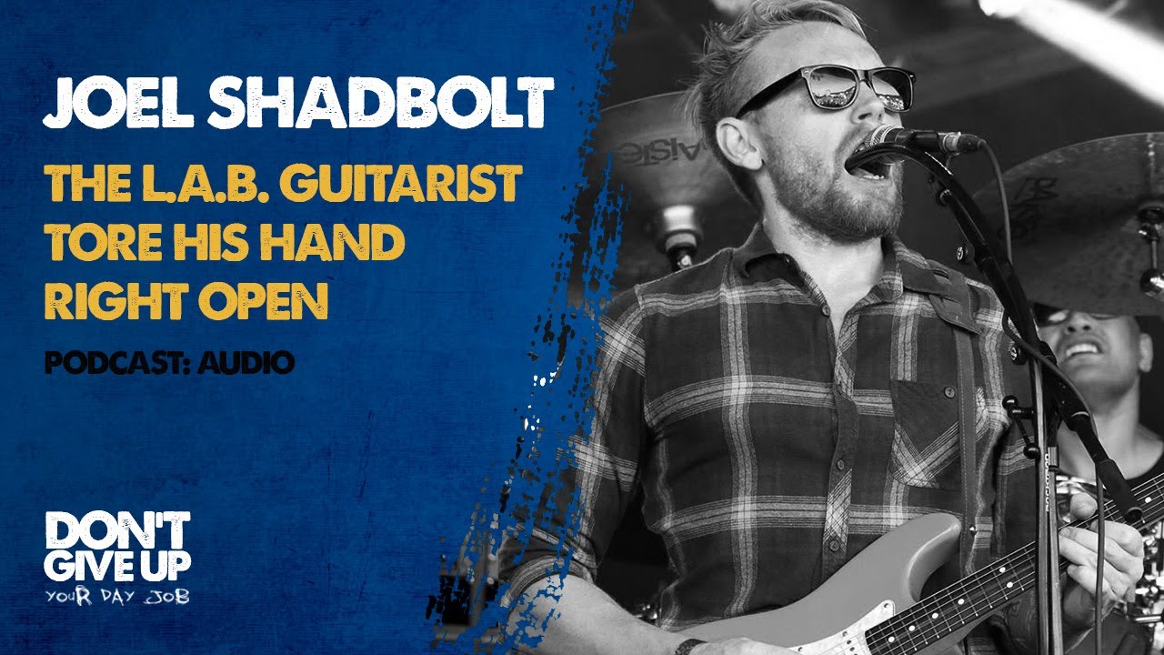 L.A.B.s Joel Shadbolt tore his hand right open