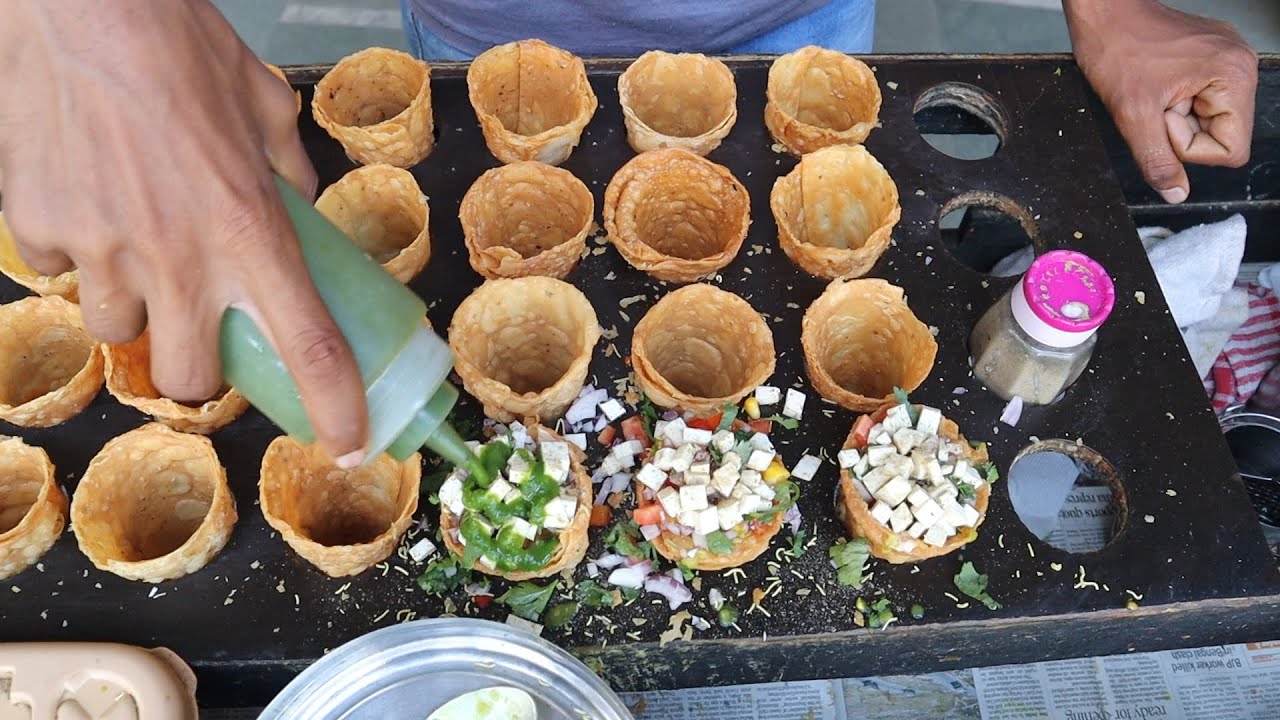 Surat Most Unique Dish : Cone Chaat | Ultimate Chaat Making in Surat | Indian Street Food