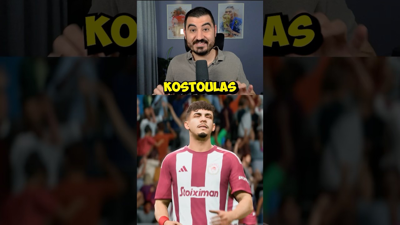 Kostoulas Is Insane Young Player in FC25 Career Mode! 🔥