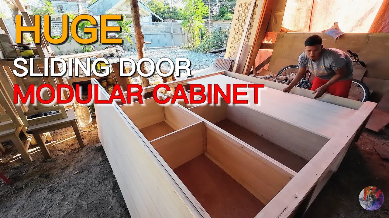 Cabinet Making | Paano gumawa ng Modular Cabinet with Sliding Doors Part 1