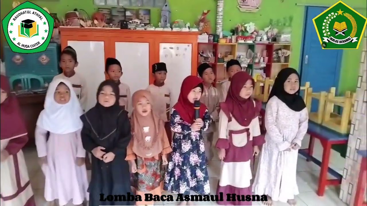 MEMBACA ASMAUL HUSNA RA Al HUDA CIATER 