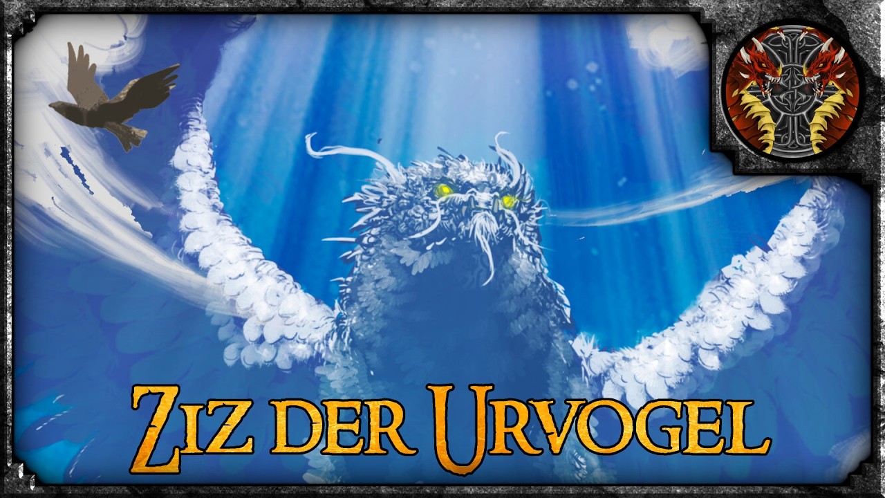 Ziz der Urvogel hebr&auml;ischen Mythologie --- Das Bestiarium