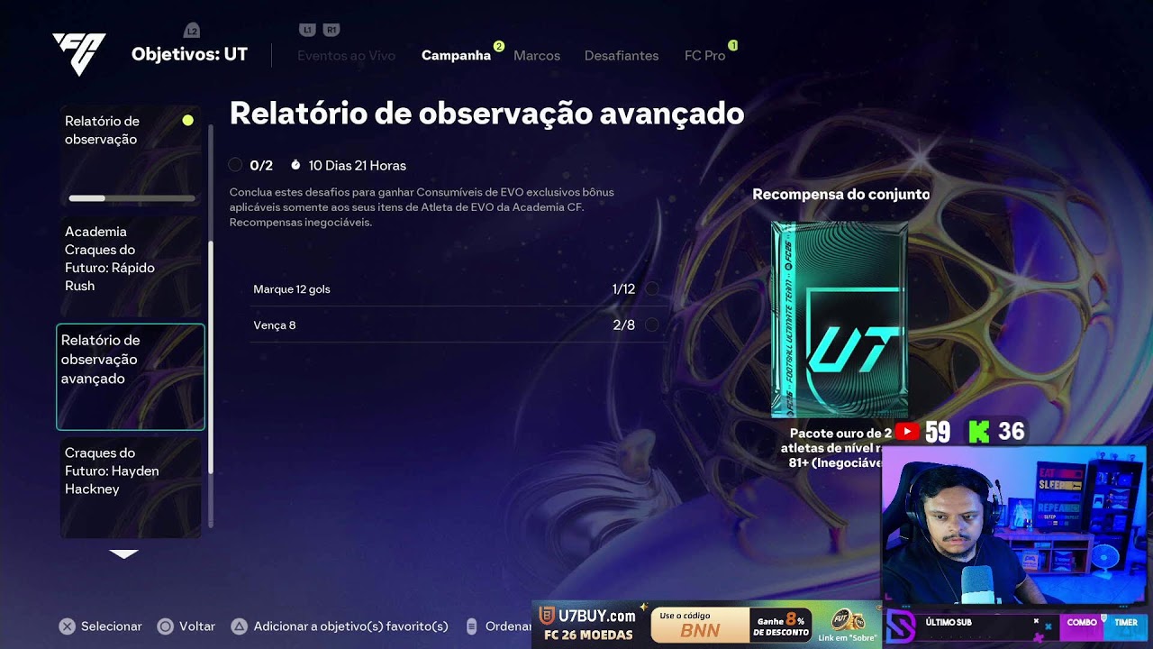 FUTURE STARS E EVO 2PS+ 🔥 @danthebnn ❗trade ❗contato ❗social
