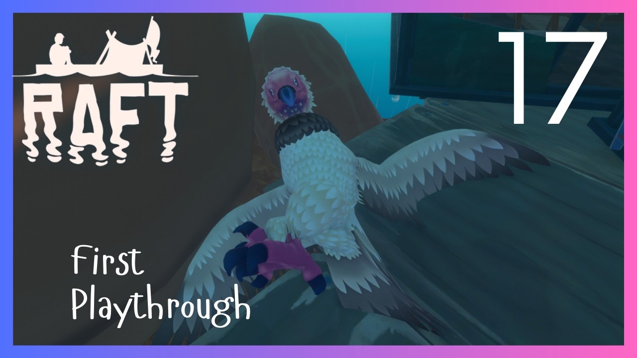Caravan Town Part One ~ First Playthrough ~ Raft Gameplay Ep 17