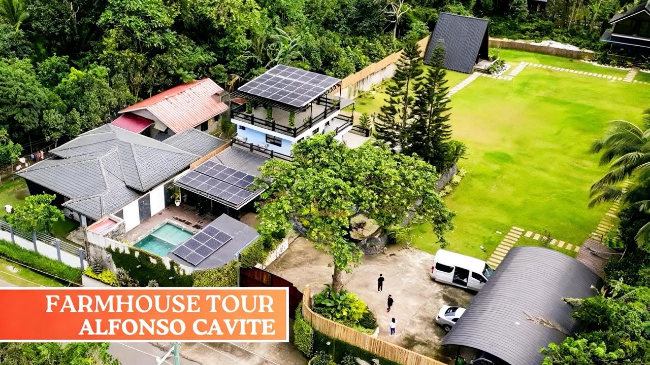 WOW!! 😍😍FARMHOUSE ALFONSO CAVITE | HOUSE TOUR REY 1
