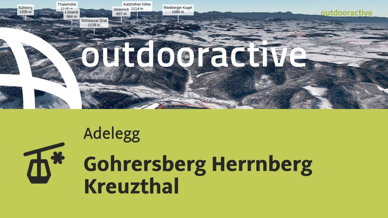 Ski resort in Adelegg: Gohrersberg Herrnberg Kreuzthal