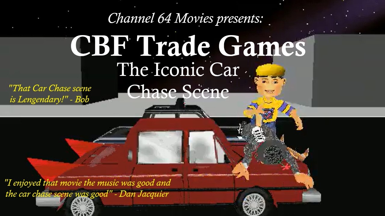 The Iconic Car Chase from CBF Trade Games!