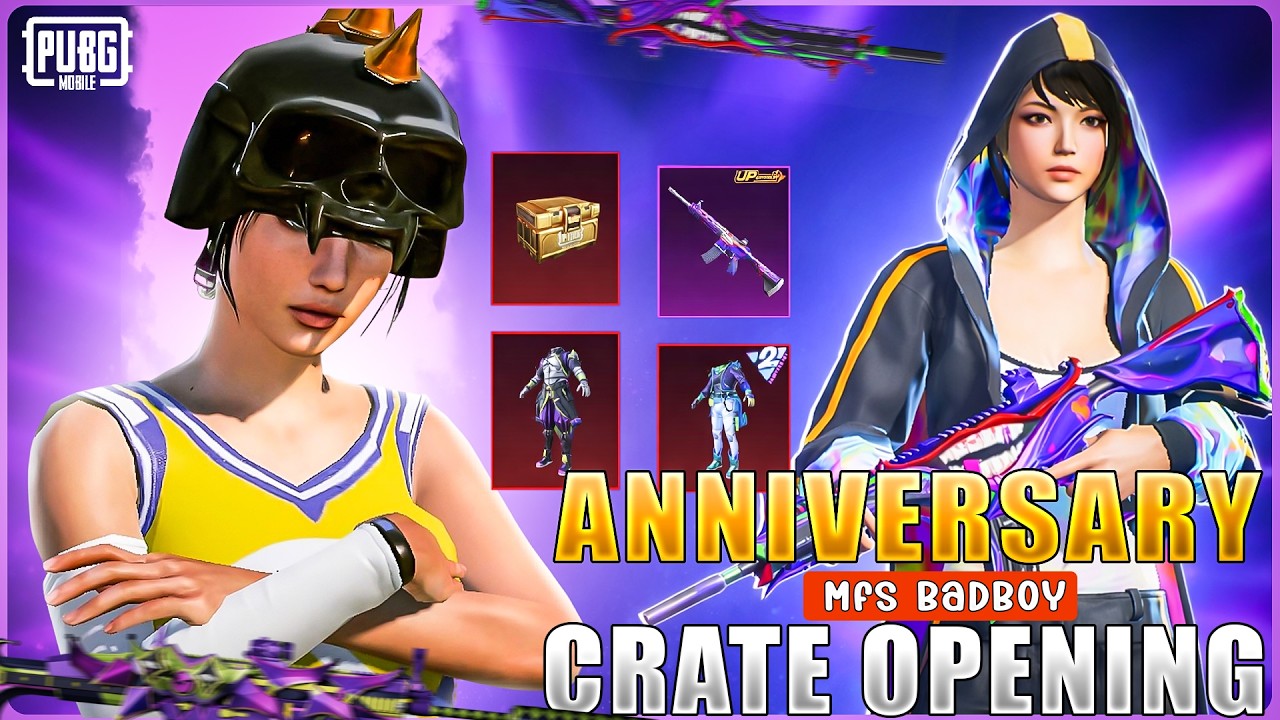 Anniversary Crate Opening 🔥 Old M416 Fool Is Back | PUBG Mobile