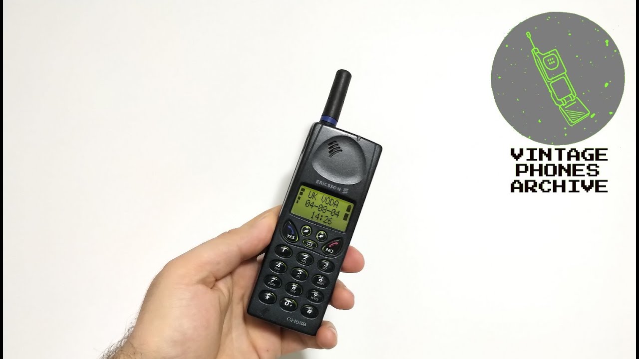 Ericsson GH688 Unboxing Mobile phone menu browse, ringtones, games, wallpapers
