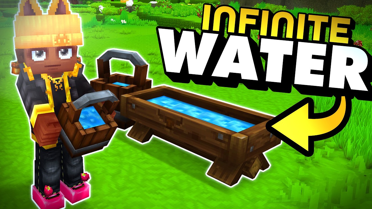 Infinite Water in Hytale!