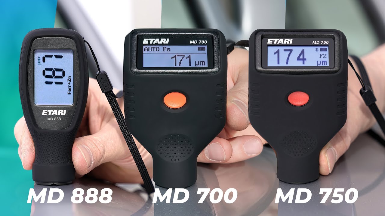 Толщиномеры краски MIDIAR серия MD 700, 750, 888