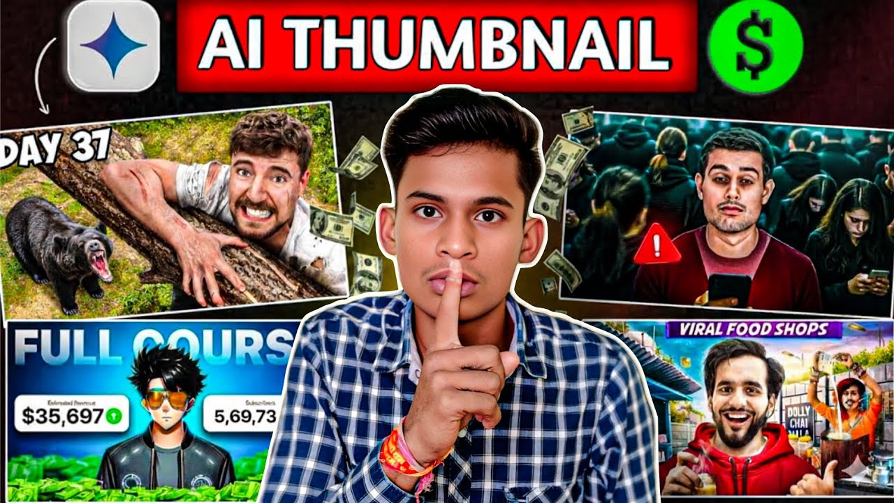 🔥Ai Thumbnail Kaise Banaen 😱| How To Make AI Thumbnail for Youtube Videos | Thumbnail Kaise Banaen