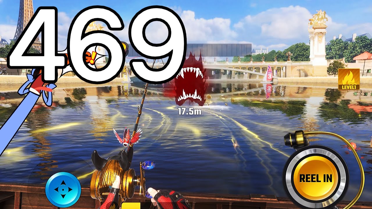 🐠 Fishing Master / Gameplay Walkthrough / Part 469 / T4 / Seine River / Lord of The Seine