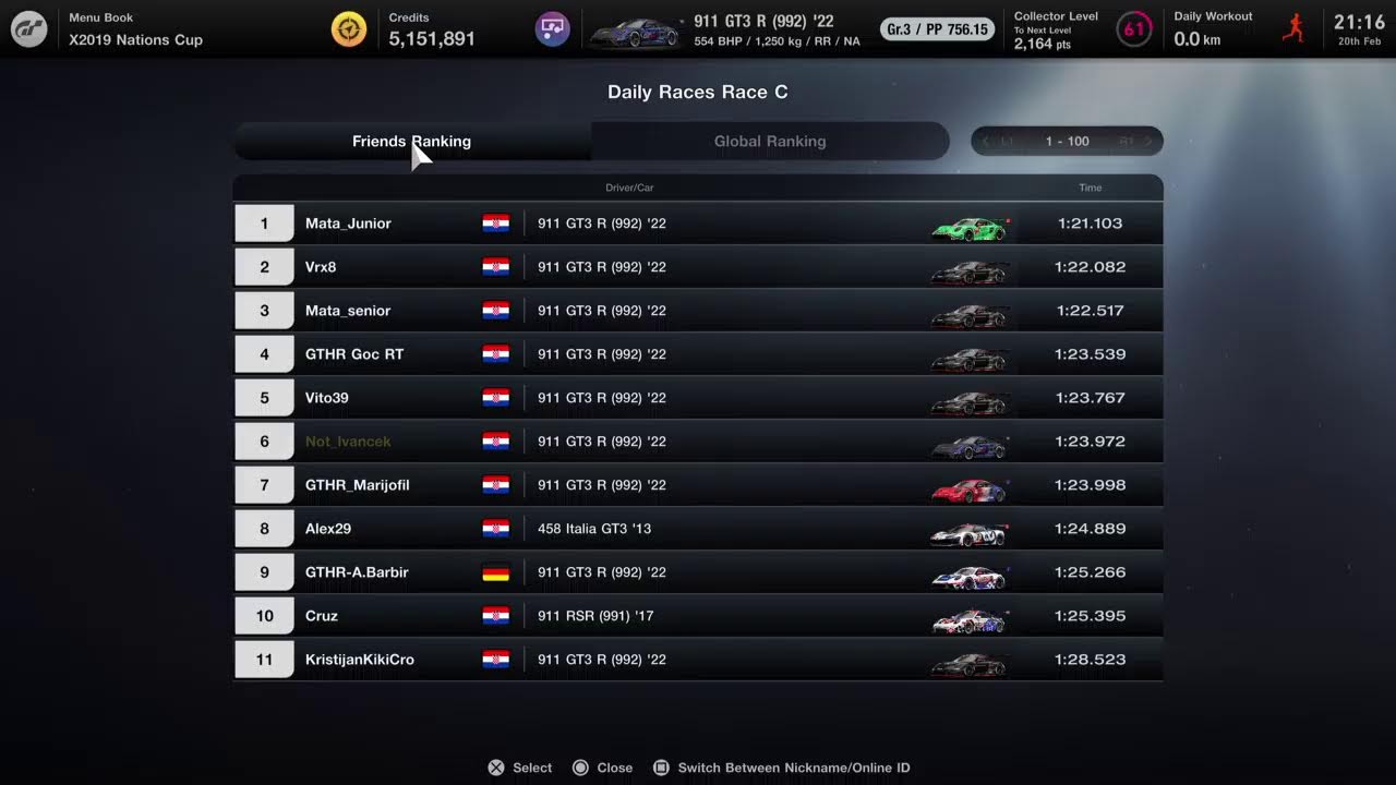 GT7|OPPEN LOBBY CHILL NIGHT!